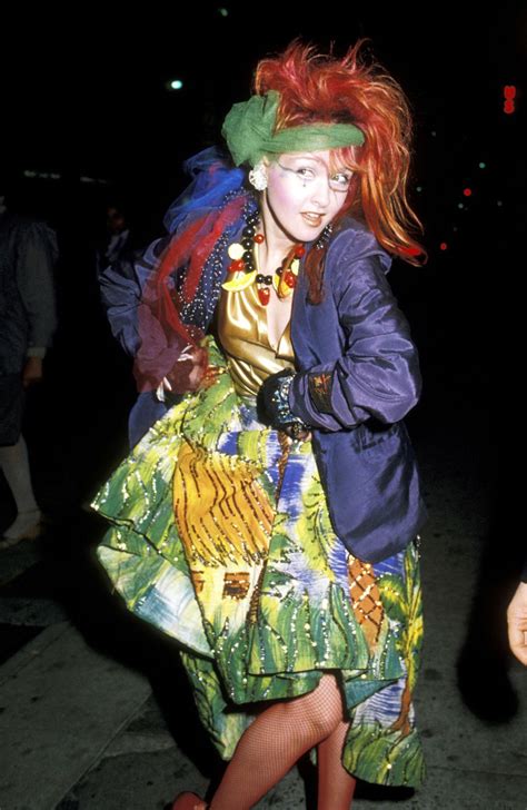 take a stroll down memory lane with these iconic grammy award outfits cyndi lauper costume