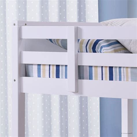 Bedford White Wooden Bunk Bed Bunk Beds Happy Beds