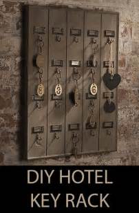 Diy Wall Mounted Wooden Hotel Key Rack Use For A Shining Overlook
