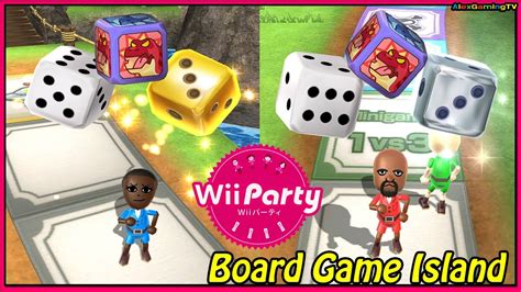 wii party board game island master com anne vs matt vs tyrone vs takumi alexgamingtv youtube