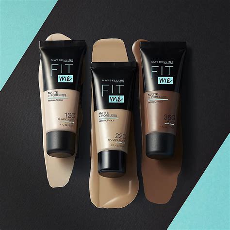 Maybelline Fit Me Matte Poreless Foundation 30ml Various Shades