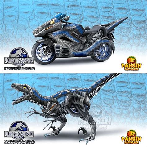 Velociraptor Blue Transformer Jurassic Park Know Your Meme