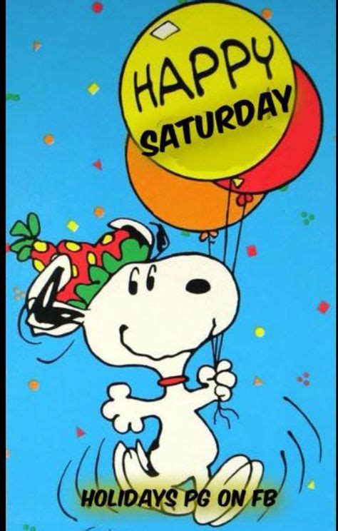 Happy Saturday Snoopy Love Snoopy