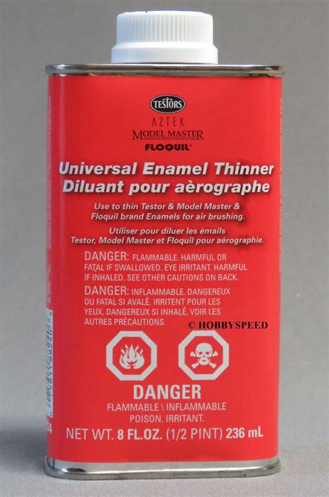 Testors Universal Enamel Paint Thinner Oz Airbrushing Airbrush Cleaner