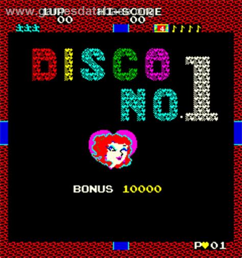 Disco No1 Arcade Artwork Title Screen
