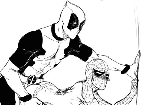Rule 34 Bent Over Clothed Sex Deadpool Gay Marvel Peter