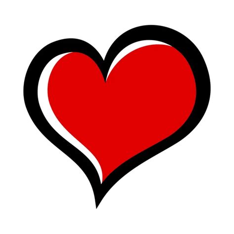 Heart Vector Icon Stock Vector Image By ©briangoff 100630202