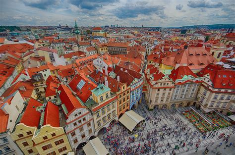 View Of Prague From The Old Town Square Tower Harold Davis