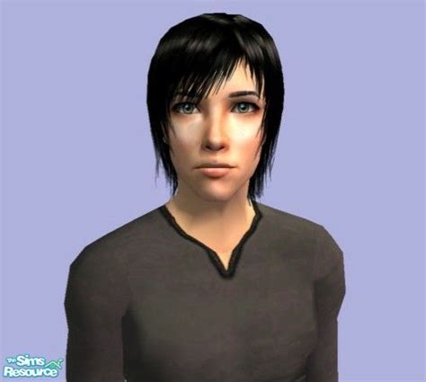 The Sims Resource Recolors Of Peggysims Male Hair Black