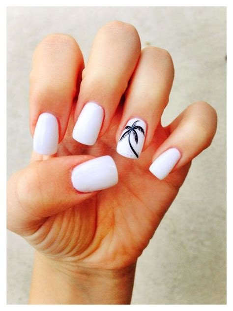 Now you can shop for it and enjoy a good deal on aliexpress! Palm tree white nails For Maternity Inspiration, Shop here ...