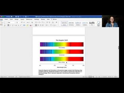 If an object is approaching, it appears bluer. Lab EXPLAINED!: Graphing Relationships, Spectra ...