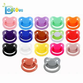 Colors Abdl Adult Baby Pacifier Feeding Big Size Teat Dummy In Bulk