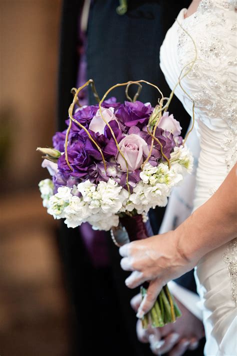 Rustic Purple Bridal Bouquet Wedding Flower Ideas Bridal Bouquet