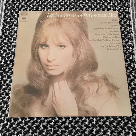 barbra streisands greatest hits etsy