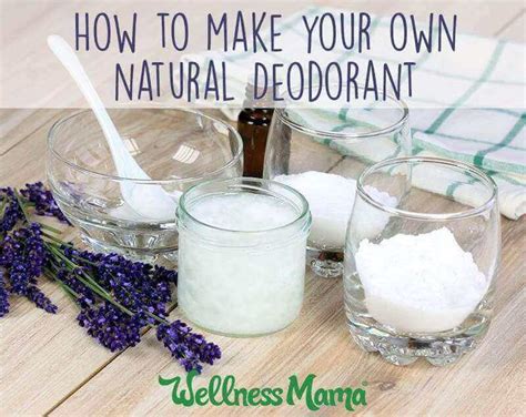 How To Make Natural Homemade Deodorant Wellness Mama Recipe