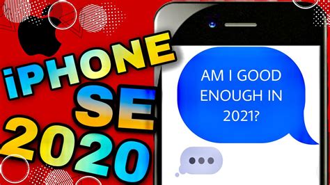 iPhone SE 2020 Review in 2021 (3 Months Later) - Should you buy it