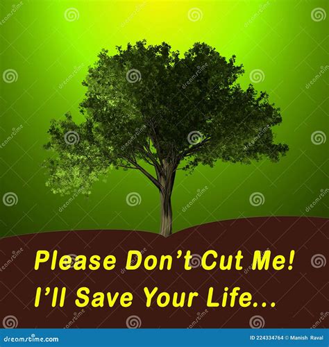 Save Trees Save Life Stock Illustration Illustration Of Environment