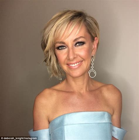 Deborah helped me get back in touch with what i value most: Deborah Knight reveals shock of conceiving naturally | Daily Mail Online