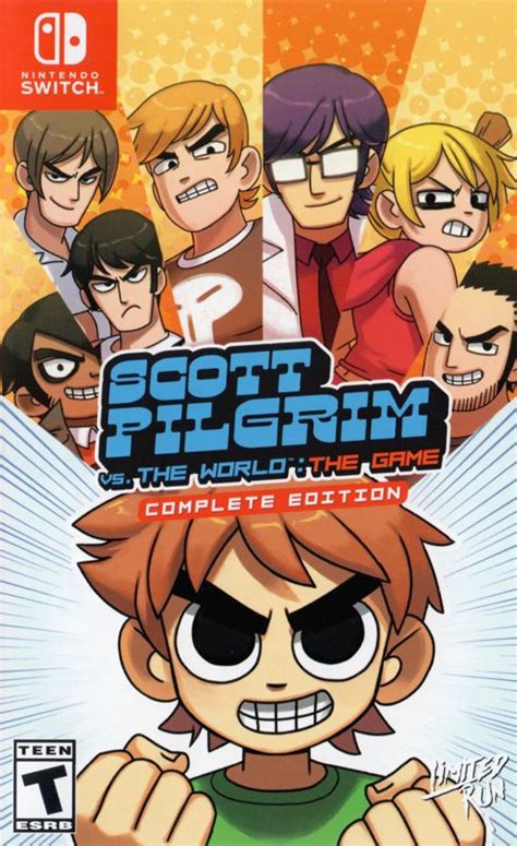 Scott Pilgrim Vs The World The Game Complete Edition 2021 Box Cover Art Mobygames