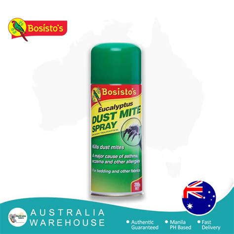 Australia Bosistos Insect Spray Dust Mites Eucalyptus 200g Lazada Ph