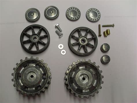 Taigen Panzer Iii Metal Sprockets And Idlers Rc Tank