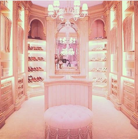 incredible pink walk in closet references