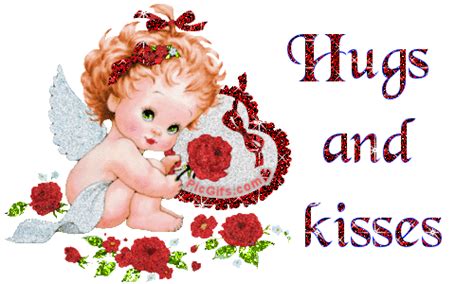 Hugs And Kisses Graphic Animated  Animaatjes Hugs And Kisses 8540229
