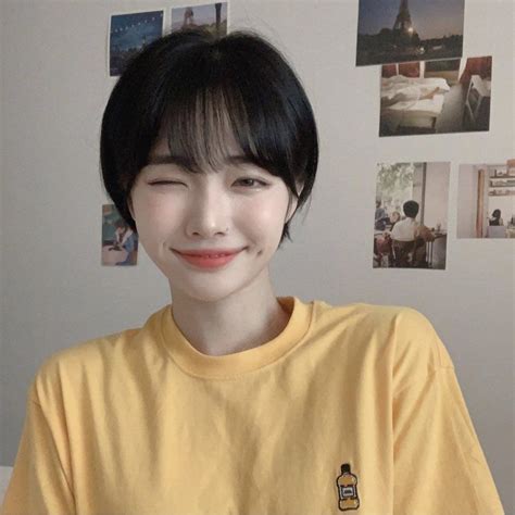 Twitter【2020】 | オルチャン ヘアスタイル, 韓国のショートヘア ...