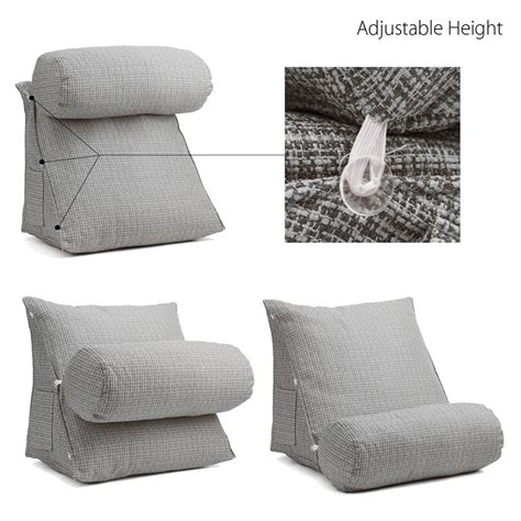 7 items in this article 3 items on sale! sofa back wedge cushion lumbar support pillow brace neck ...