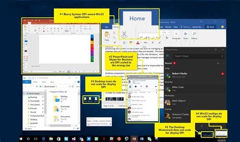 The problem in windows 10: Bring focus to blurry apps in Windows 10 - Six Windows 10 ...