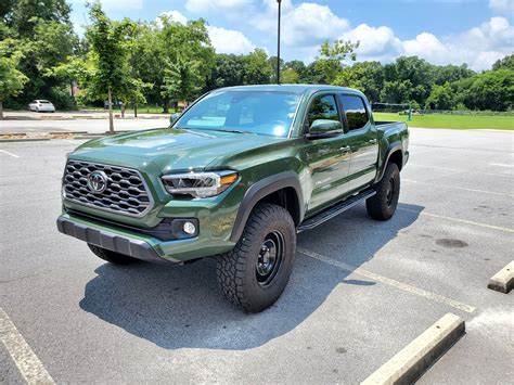 Sold For Sale Or Trade 2021 Army Green Toyota Tacoma Trd Off Road