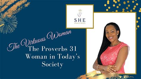 The Virtuous Woman The Proverbs 31 Woman In Todays Society Youtube