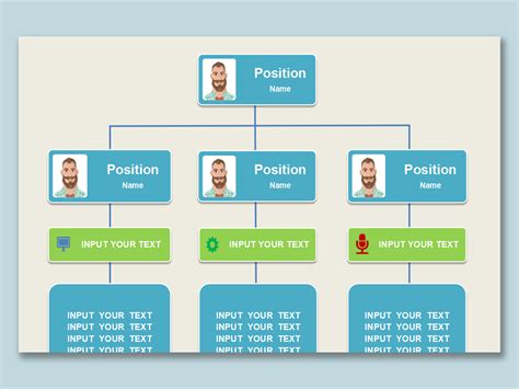 Excel Of Organization Chart Of Company Personnelxlsx Wps Free Templates