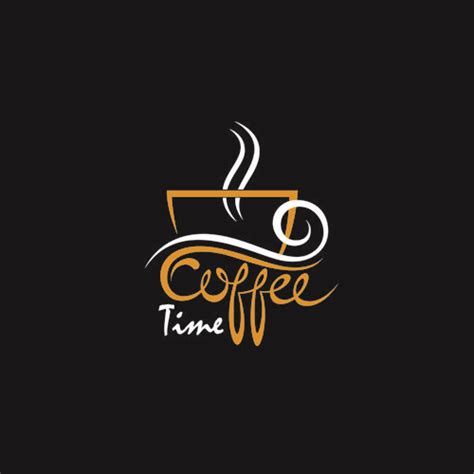 Coffee shop logo design ideas for your inspiration. Best logos coffee design vector 02 | Karya seni kopi ...