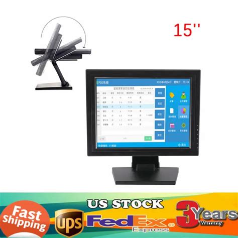 15 And Touch Screen Monitor Usbvgahdmi Pos Screen Monitor Touchscreen