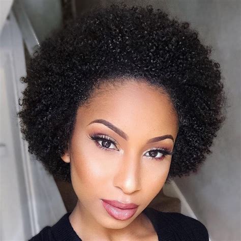 75 Most Inspiring Natural Hairstyles For Short Hair In 2023 Short Afro Hairstyles Short