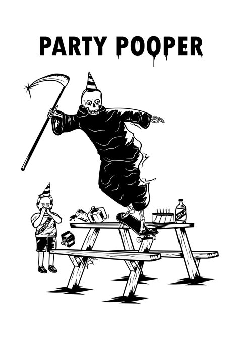 Party Pooper Illustration On Behance
