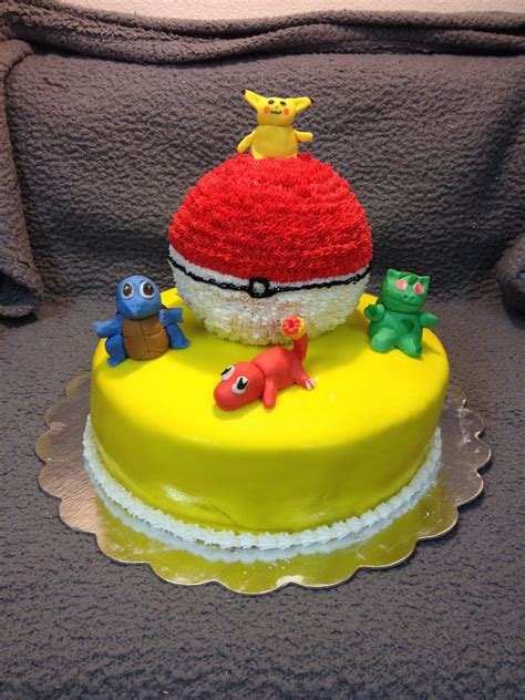 Pokemon Birthday Cake By Tinas Cakes By The Cup Pokemon Birthday