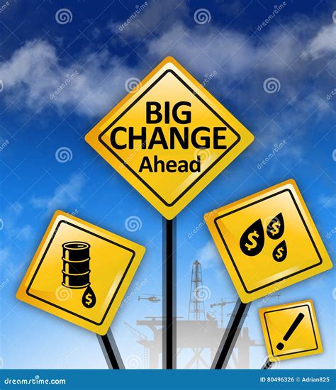 Big Changes Ahead Signs Stock Photo Image Of Strategy 80496326