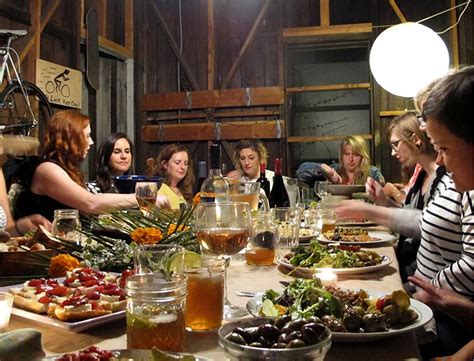 Atlanta personal chef service requires a 50% deposit to reserve a dinner party on a specific dinner date. The Memorial Dinner Party | Goop