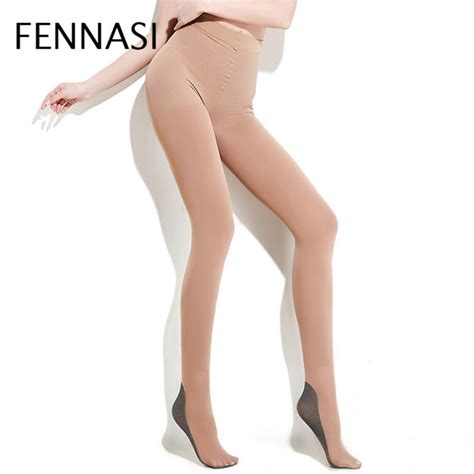 fennasi thick women s tights slimming stockings winter warm compression stockings deodorant non