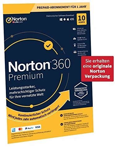 Nortonlifelock in response, the company developed norton crypto, which is designed to let customers securely mine ethereum using software from a trusted brand. NortonLifeLock Norton 360 2020 Premium (10 Geräte) (1 Jahr ...