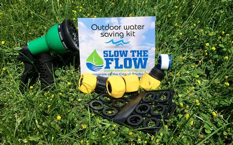 Slow The Flow This Summer With Handy Water Conservation Kits City