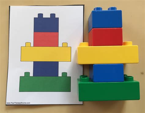 Free Printable Block Building Cards