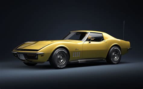 1969 Chevrolet Corvette Zl1 427 By Pixelinside Max Filepackage