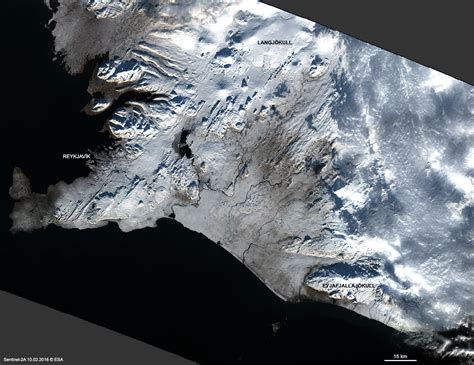 First Sentinel 2a Image Of Eyjafjallajökull Iceland Subglacial