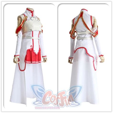 Sword Art Online Cosplay Costume Asuna Yuuki Full Set Women Cosplay Co