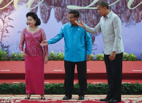 Did Cambodias First Lady Mock Obama With A Greeting Thats Meant For