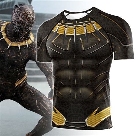 Black Panther Fitness T Shirt Prestige Life