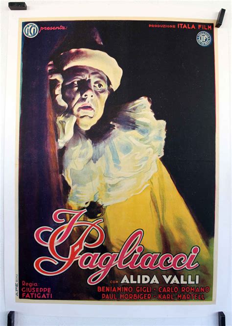 Pagliacci I Movie Poster I Pagliacci Movie Poster